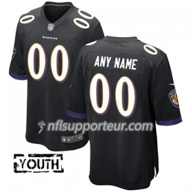 Maillot Enfant Baltimore Ravens Personnalisé Noir
